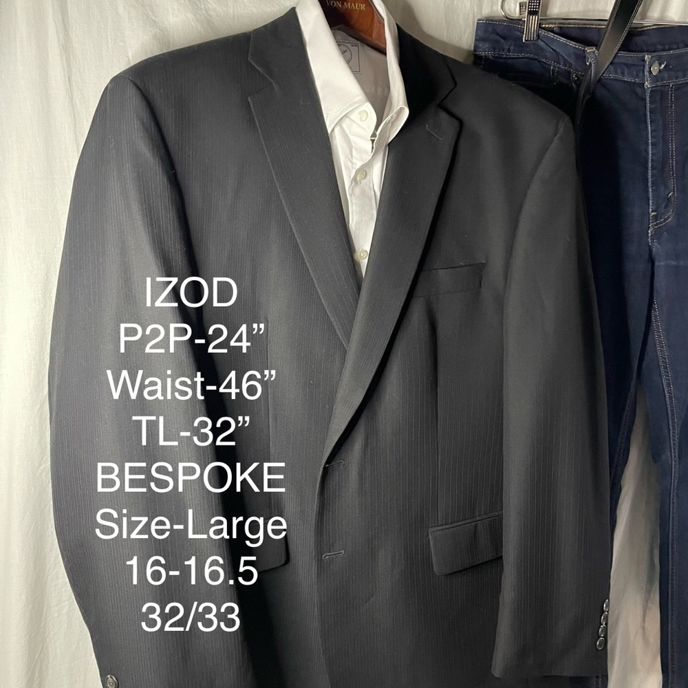 Izod Men's Black Blazer